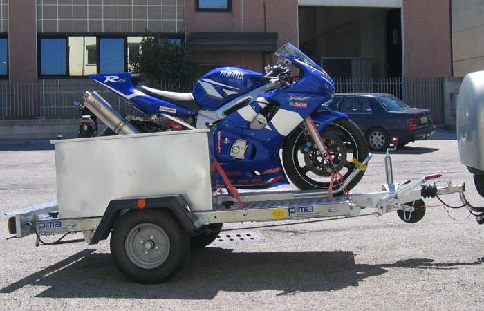 rimorchi per trasporto moto